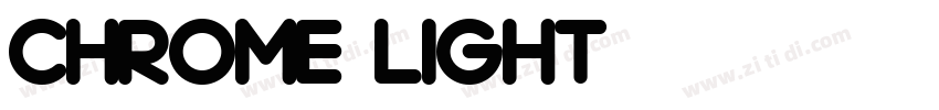 Chrome Light字体转换